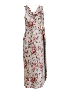 Acne Studios: Robe longueur genou - Robe Au Genou - Multicolore