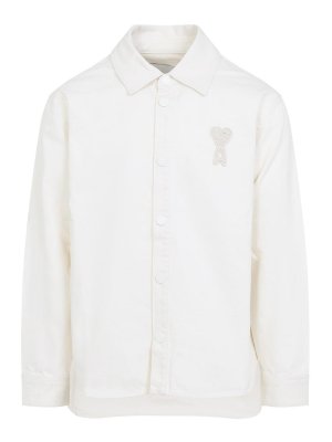 AMI PARIS: shirts - Ami De Coeur Overshirt