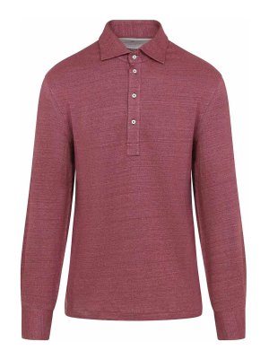 BRUNELLO CUCINELLI: polo shirts - Long Sleeves Polo