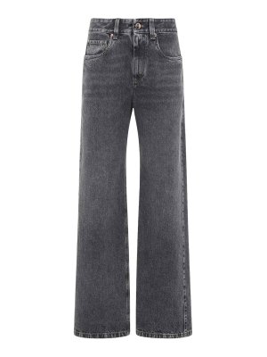 BRUNELLO CUCINELLI: straight leg jeans - Cotton Jeans