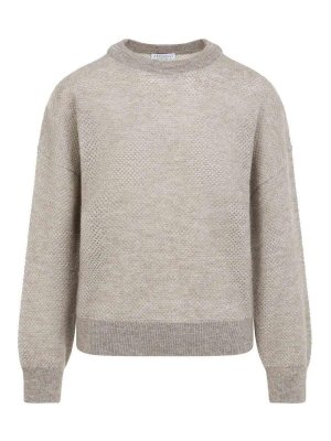 BRUNELLO CUCINELLI: Pull col rond - Pull Col Rond - Beige