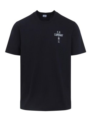 C.P. COMPANY: Tシャツ - Tシャツ - ブルー