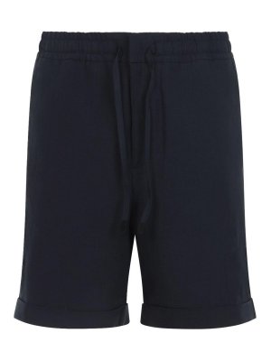 CANALI: Trousers Shorts - Linen Bermuda