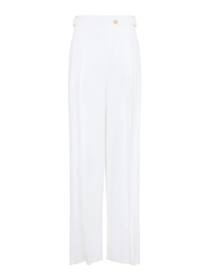 ELISABETTA FRANCHI: casual trousers - Linen Pants