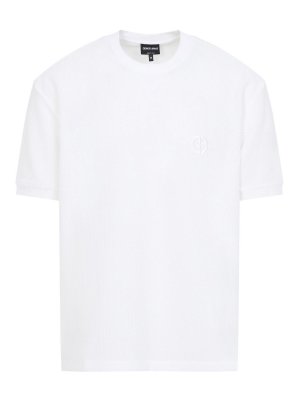 GIORGIO ARMANI: Camisetas - Camiseta - Crema
