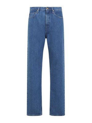 JIL SANDER: straight leg jeans - Cotton Jeans