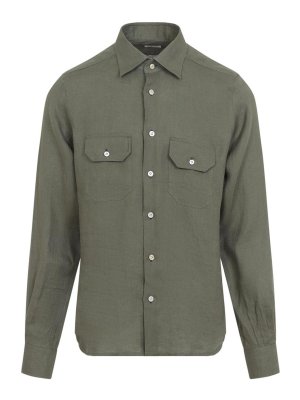 KITON: shirts - Linen Shirt