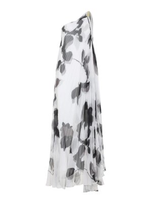 Max Mara: Maxikleider - Maxikleid - Weiß