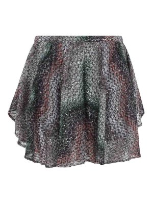 MISSONI: Mini jupes - Mini Jupe - Bleu