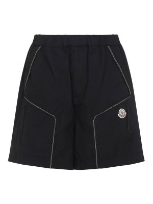 MONCLER: Trousers Shorts - Cotton Bermuda