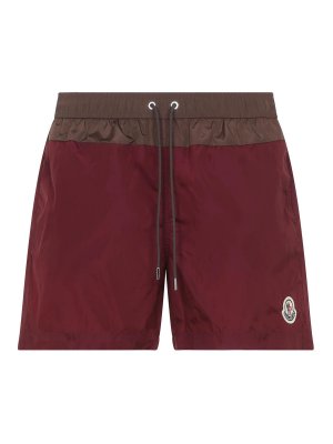 MONCLER: Badeanzüge und Badehosen - Badehose - Bunt