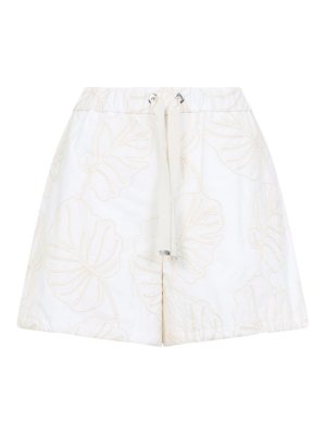 MONCLER: Shorts - Shorts - Beis Claro