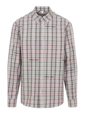 OFF-WHITE: shirts - Off White Flannel Shirt
