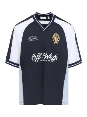 OFF-WHITE: Camisetas - Camiseta - Azul Claro