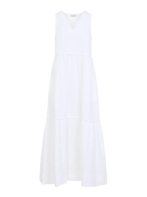 PESERICO: Maxikleider - Maxikleid - Weiß