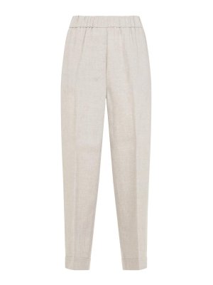 PESERICO: casual trousers - Linen Pants
