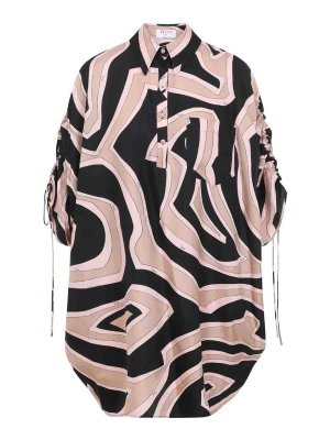 EMILIO PUCCI: short dresses - Silk Mini Dress