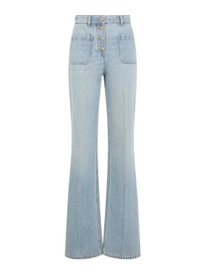 VALENTINO GARAVANI: straight leg jeans - Cotton Jeans