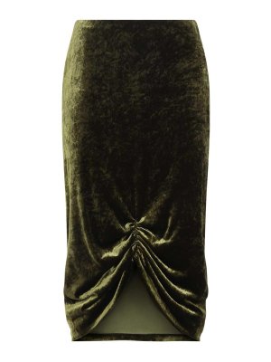 VALENTINO GARAVANI: Knee length skirts & Midi - Viscose Midi Skirt