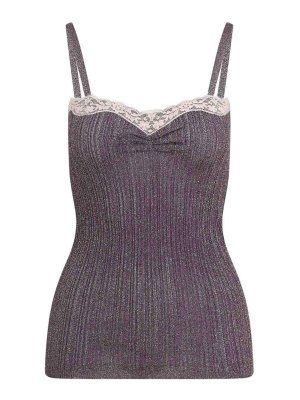 VALENTINO GARAVANI: Tops & Débardeurs - Top - Blanc