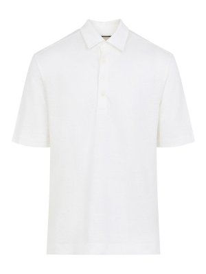 ZEGNA: polo shirts - Zegna Oasi Linen Polo