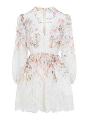 ZIMMERMANN: knee length dresses - Luca Lace Lantern Dress