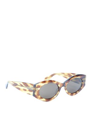 Alaïa: Sonnenbrillen - Sonnenbrille - Braun