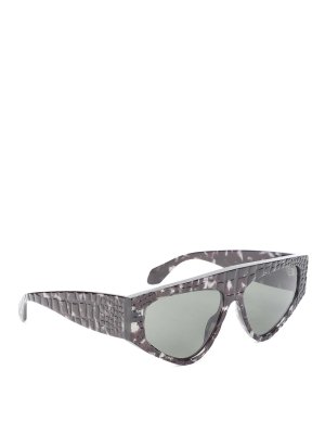 Alaïa: Sonnenbrillen - Sonnenbrille - Grau