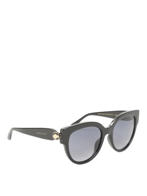 BVLGARI: Sonnenbrillen - Sonnenbrille - Schwarz