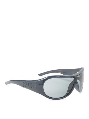 MIU MIU: Sonnenbrillen - Sonnenbrille - Grau