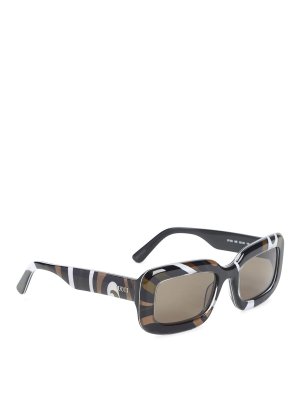 EMILIO PUCCI: Sonnenbrillen - Sonnenbrille - Braun