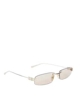 BALENCIAGA: Lunettes de soleil - Lunettes De Soleil - Marron