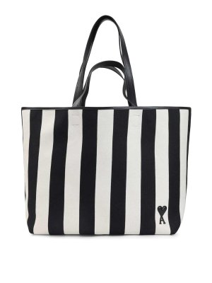 AMI PARIS: Sacs à main - Sac Cabas - Blanc
