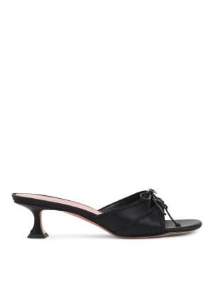 AMINA MUADDI: Mocasines y Zapatillas - Mocasines - Negro