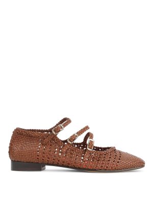 CAREL PARIS: flat shoes - Ariana S Braided Ballerinas