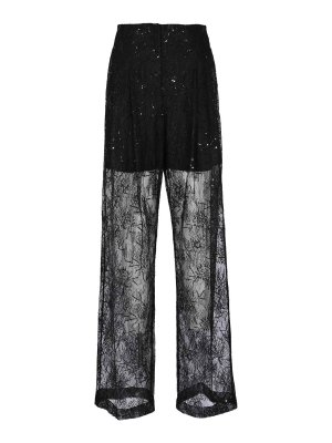 ALBERTA FERRETTI: pantaloni casual - Pantaloni Trasparenti