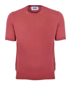 ALPHA STUDIO: Strickpullover mit Rundhalsausschnitt - Rundhalspullover - Bunt