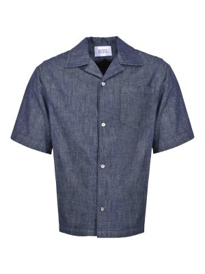 ALPHA STUDIO: Camisas - Camisa - Azul Claro