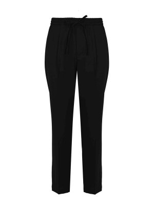 AMARANTO: カジュアルトラウザー - カジュアルパンツ - 黒