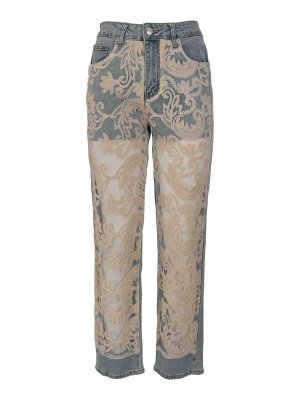 AMOSA: ストレートジーンズ - ストレートジーンズ - ブルー