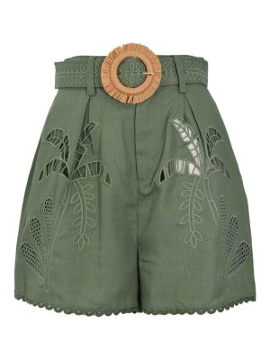 AMOSA: Hosen Shorts - Shorts - Grün