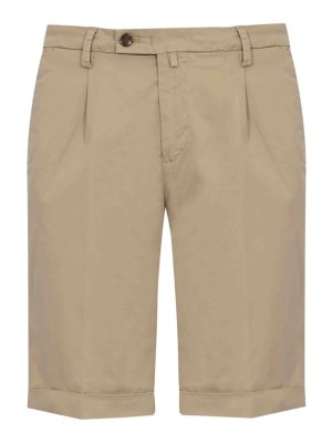 BRIGLIA 1949: Hosen Shorts - Shorts - Beige