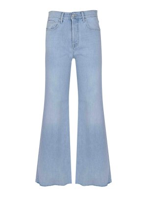 CYCLE JEANS: ベルボトムジーンズ - フレアジーンズ - ブルー