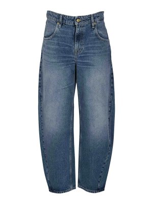 CYCLE JEANS: jeans dritti, a sigaretta - Jeans Aida Crop Wide Leg