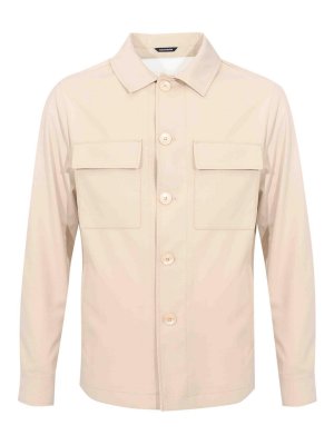 DANIELE ALESSANDRINI: camicie - Overshirt In Polyviscosa