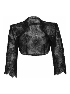 GIANNI MOLARO: Top e canotte - Bolero In Pizzo Ricamato