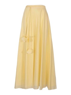 HANITA: Faldas largas - Falda Larga - Amarillo