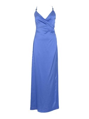 HANITA: evening dresses - Long Avion Satin Dress