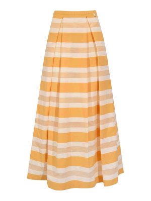 HERNO: ニーレングススカート＆ミディ丈 - 膝丈/ミディスカート - 白