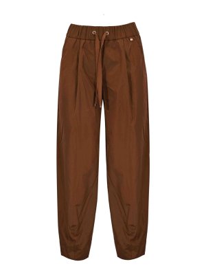 HERNO: casual trousers - Trousers in New Techno Taffeta